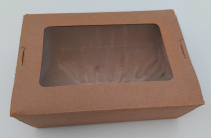 Lunchbox, Sushibox mit fenster, 2100ml, 100 Stk, 34,00€ inkl MwSt. zzgl Versand
