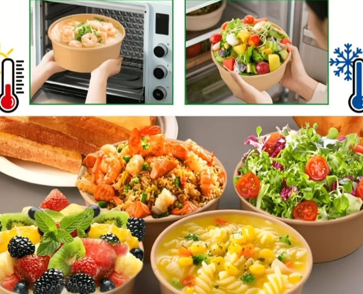 Salat Bowl,Salat-Schalen,Karton 1000ml (185×57 mm) – 300 Stück, 48,50€ inkl MwSt, zzgl Versand