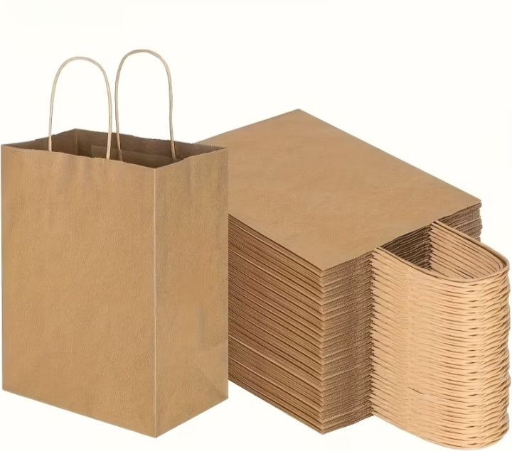 Papiertragetasche, braun, 22x28x10cm, 250 Stk, 24,00€ inkl MwSt. zzgl Versand
