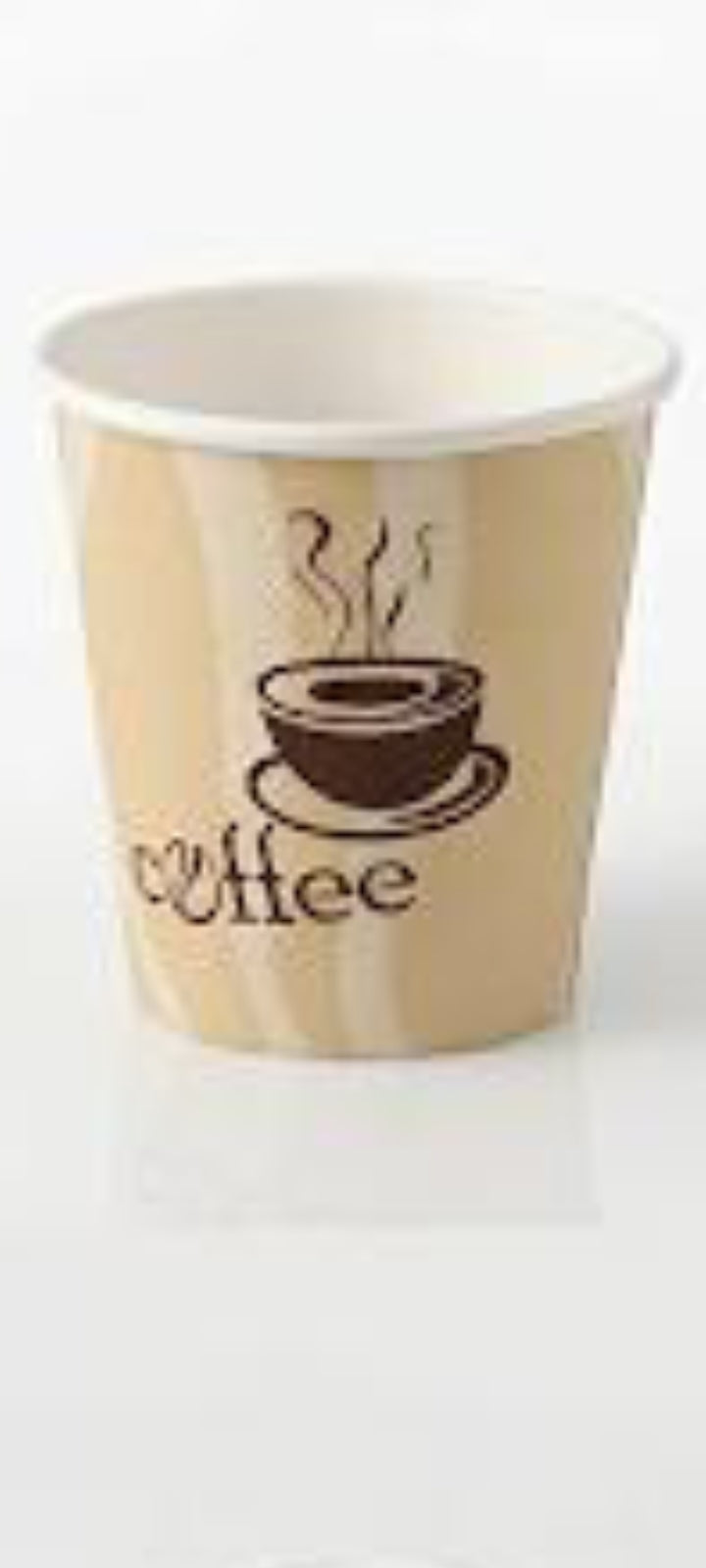 Espresso To-Go Becher 60 ml braun (mit Motiv) – 1000 Stück